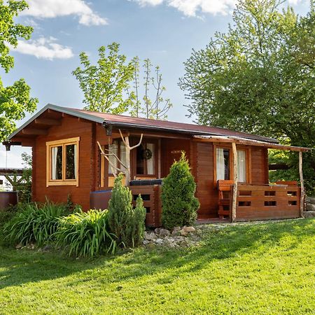 Cozy Wood Hut On The Farm Villa Trebivlice Exterior photo